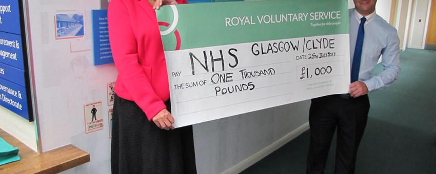RAH Dementia patients set to benefit from £1,000 donation from former patient