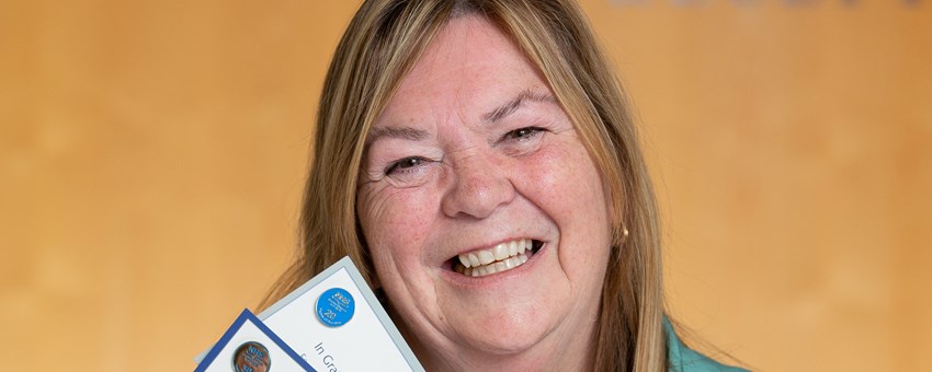 Alice celebrates more than forty years with NHSGGC