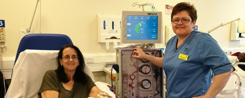 Dialysis patient sings praises of Vale team