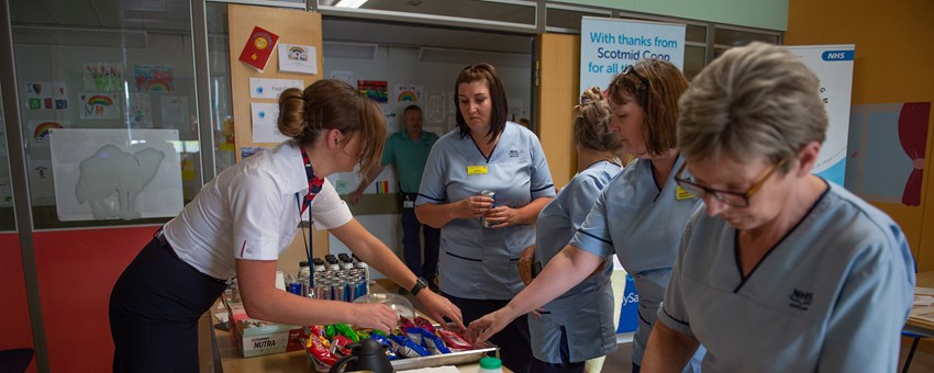 Welfare Hubs get the thumbs up from NHSGGC staff