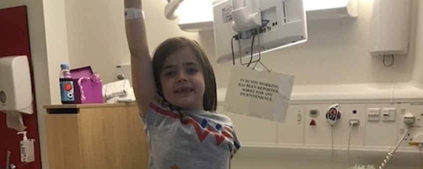Ringing the bell of hope - Dara completes cancer treatment