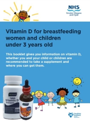 Vitamin D For Breastfeeding Women & Children under 3 years old booklet