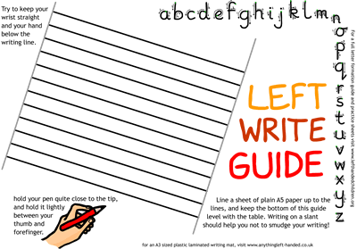 How to Write With Left Hand